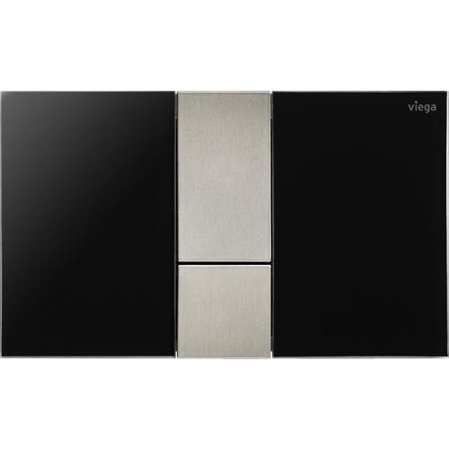 Clapeta WC Viega Prevista Visign for Style 24- Negru/Culoare Inox