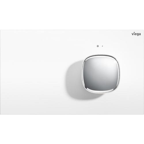 Clapeta WC Viega Prevista Visign for More 202-Electronic-Iluminare LED-Crom Metalic